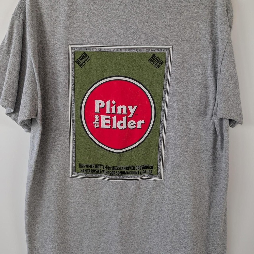 Pliny the Elder Large Tshirt Grey